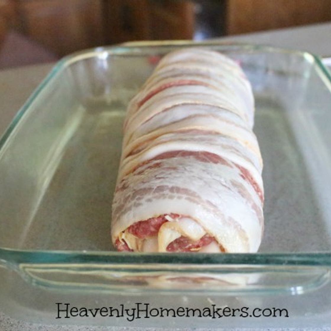 Simple Bacon Cheeseburger Roll