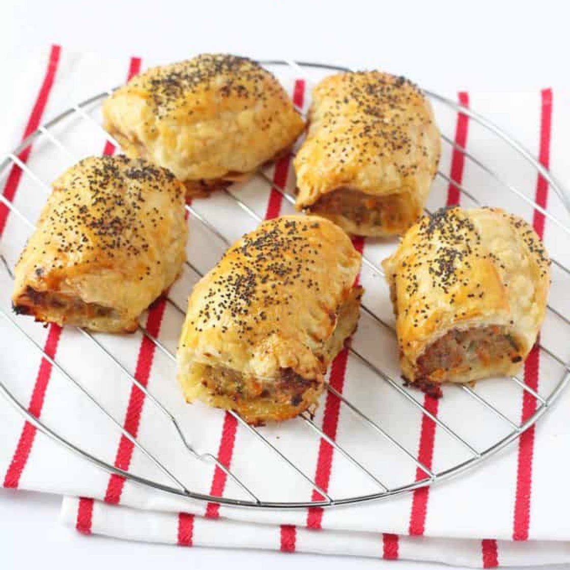 Hidden Veggie Sausage Rolls