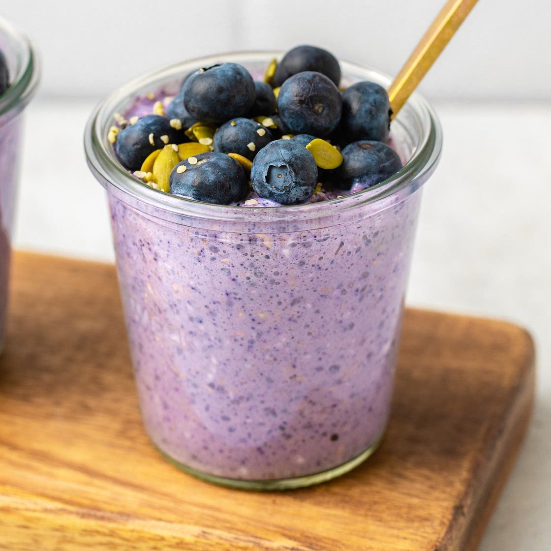 Blueberry Overnight Oatmeal