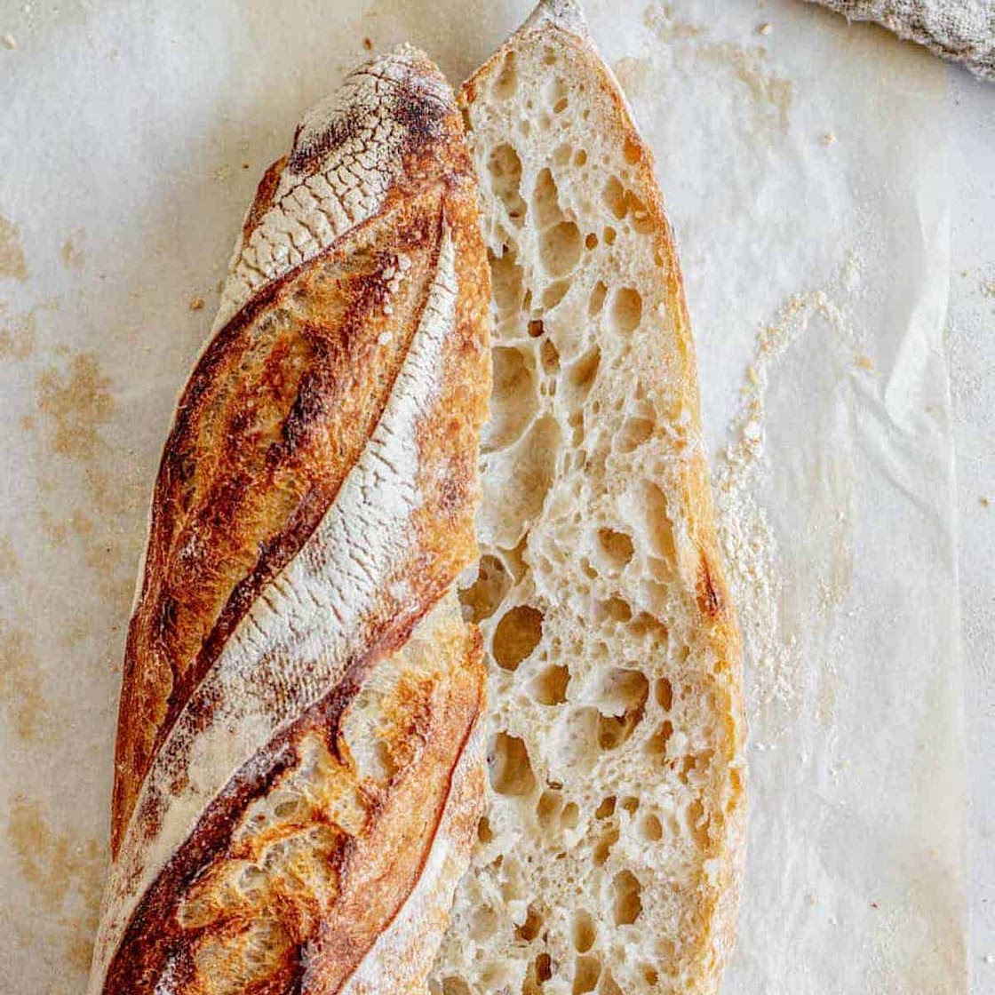 Sourdough Baguette Recipe