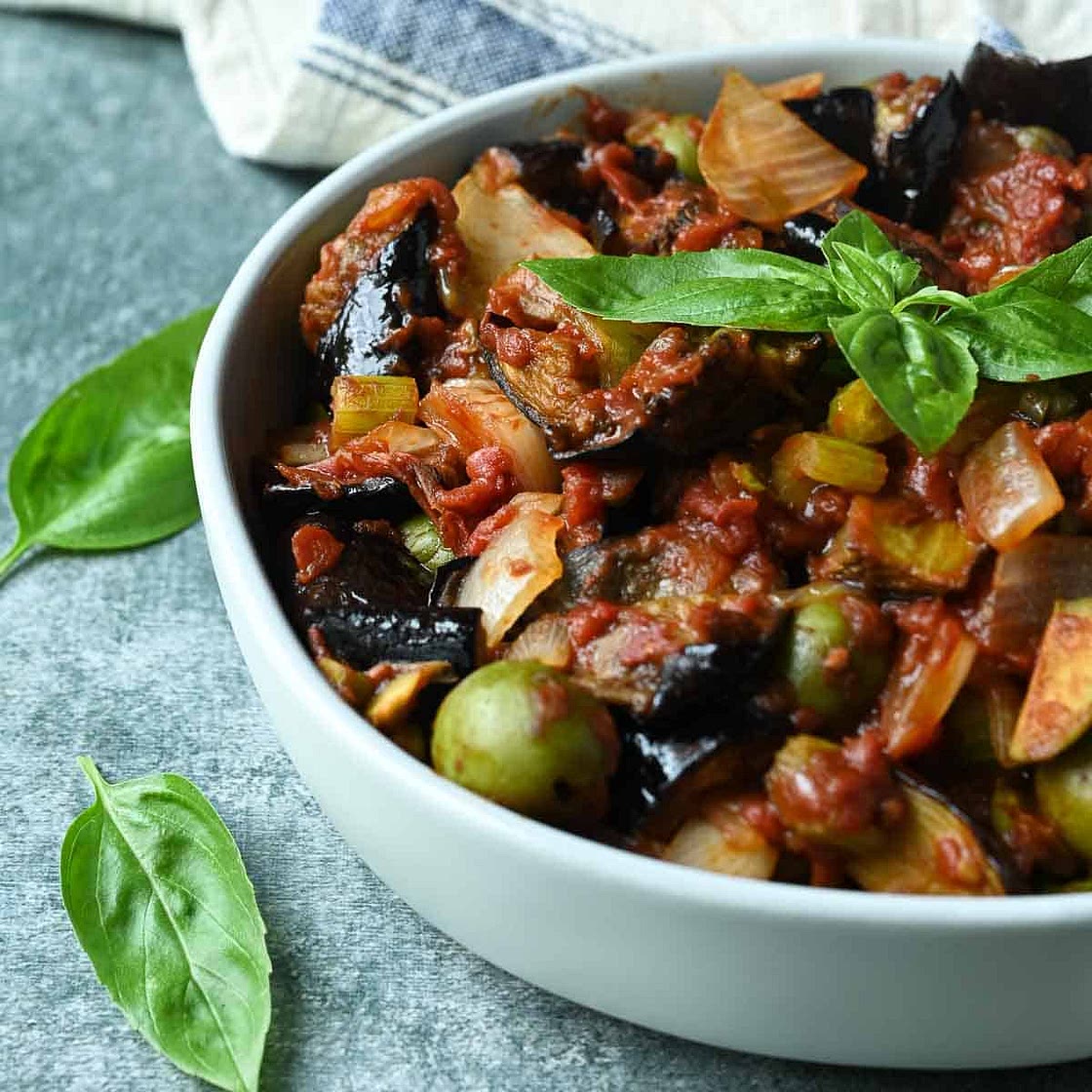 Sicilian Eggplant Caponata