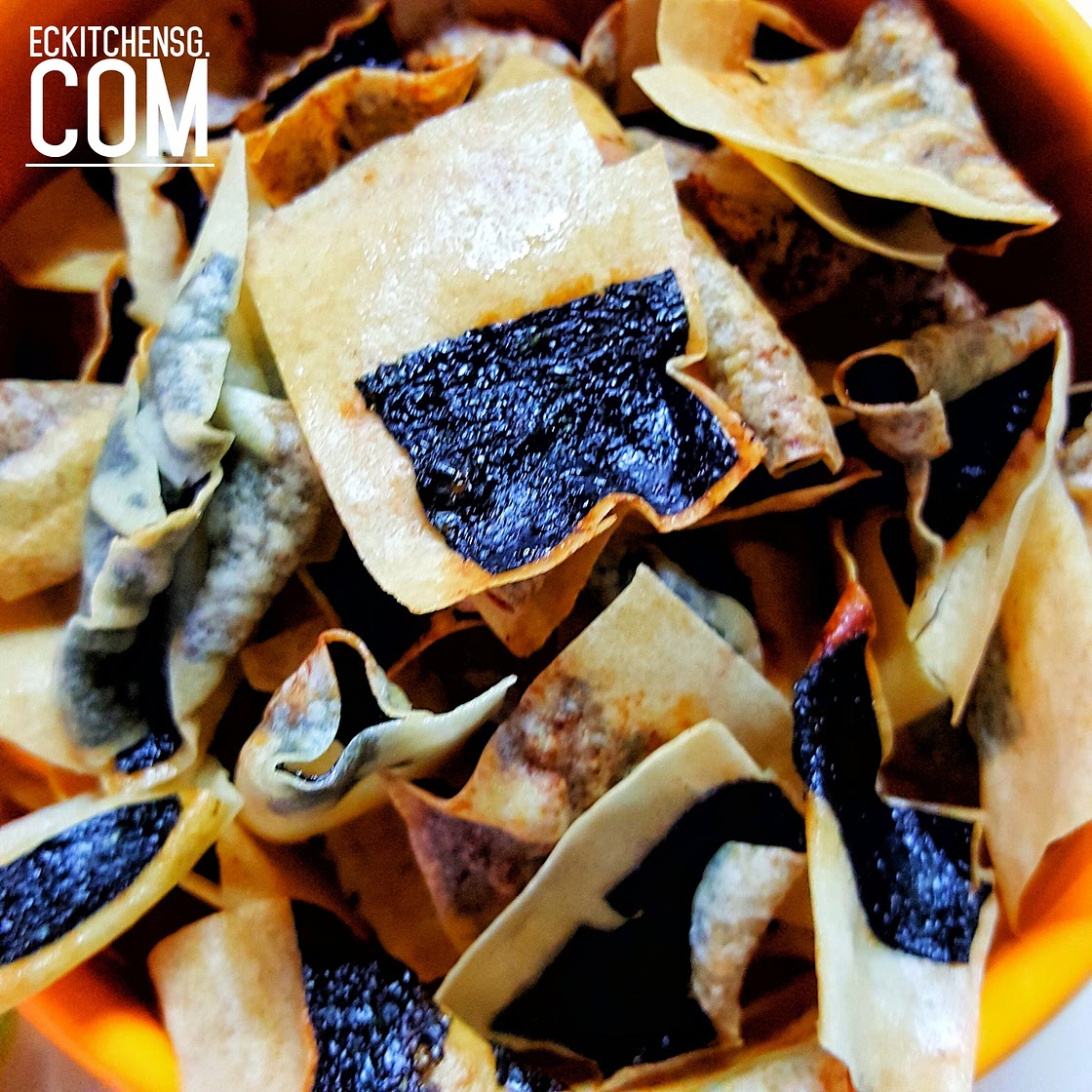 Paper Thin Seaweed Crisp