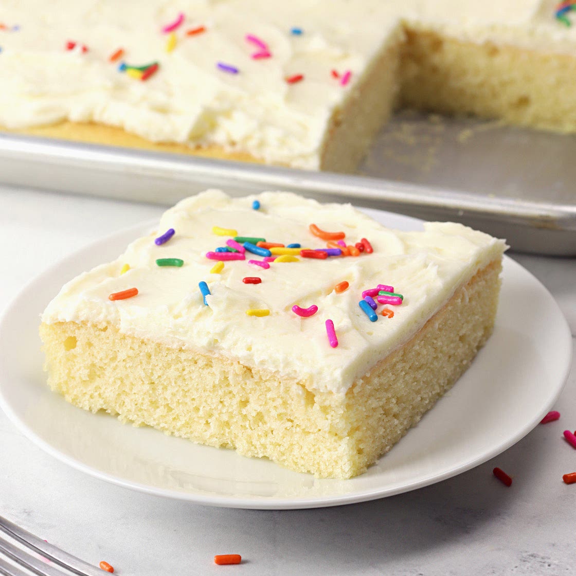 Vanilla Sheet Cake