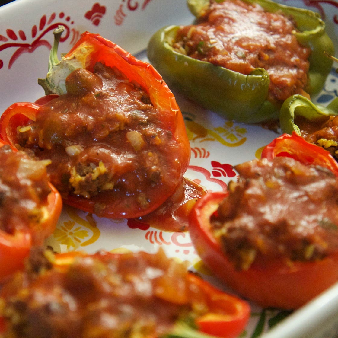 Cuban Stuffed Peppers