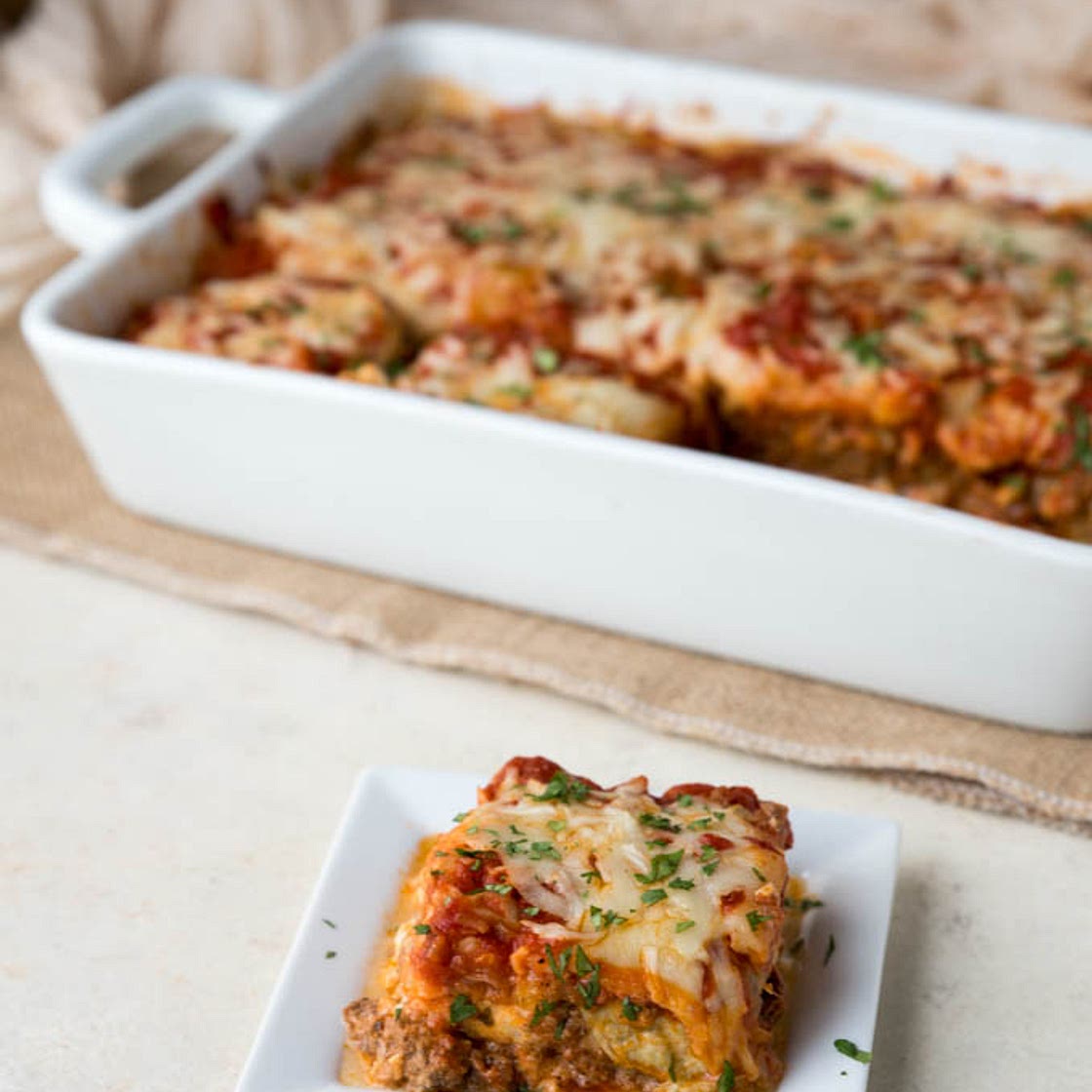 Cabbage Lasagna (Keto, Low Carb, Gluten Free)