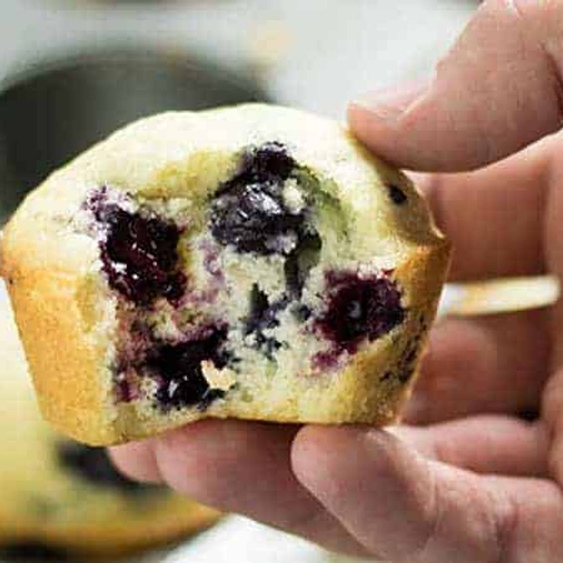Easy Blueberry Muffins