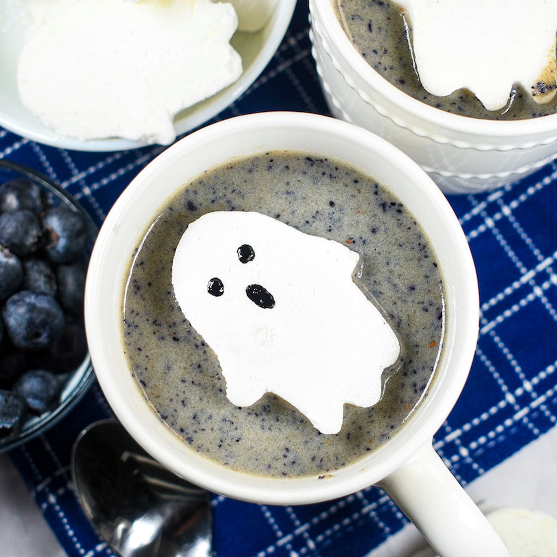 "Boo Berry" Halloween Hot Chocolate