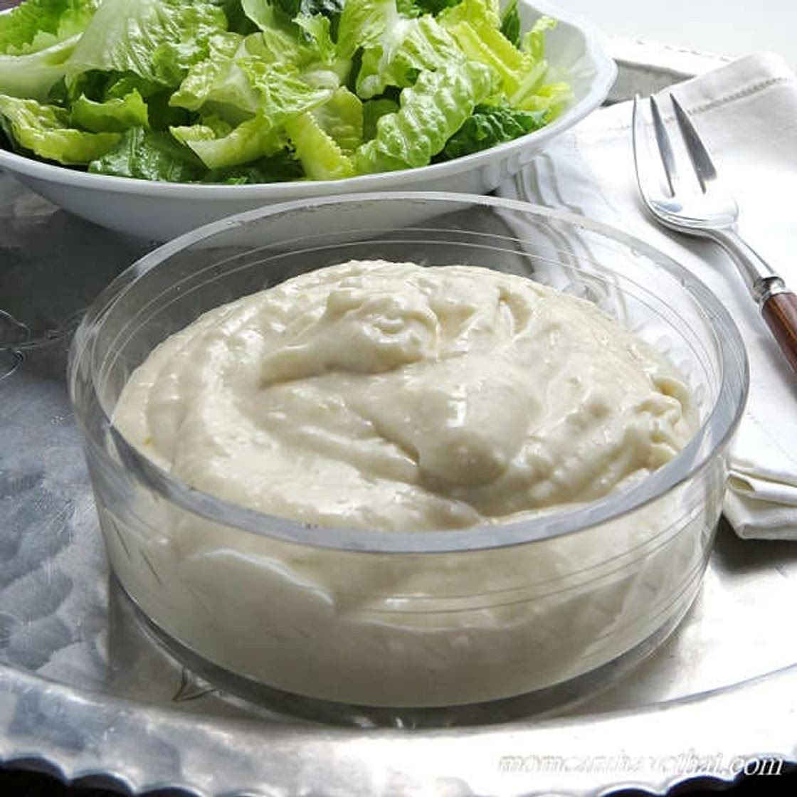 Easy Low Carb Caesar Salad Dressing