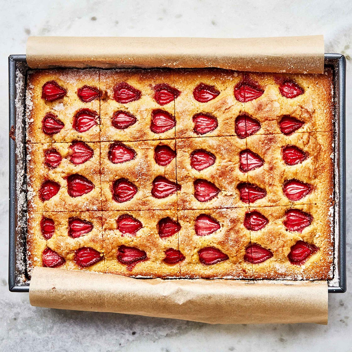 Strawberry Snacking Cake