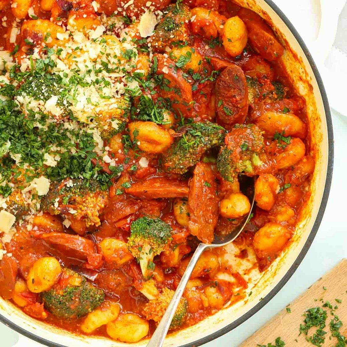 Chorizo Gnocchi Pan-Fry