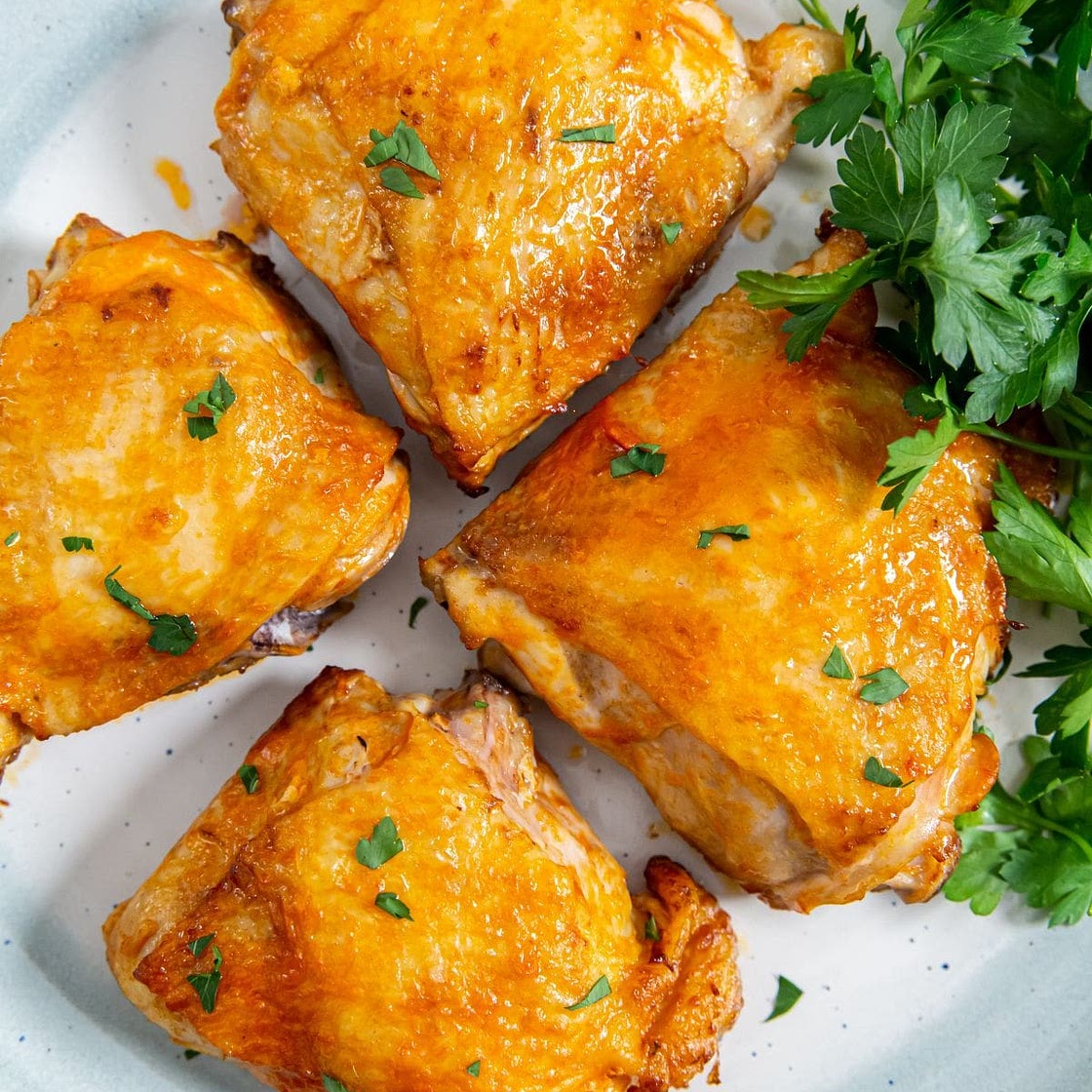 Air Fryer Buffalo Chicken Thighs