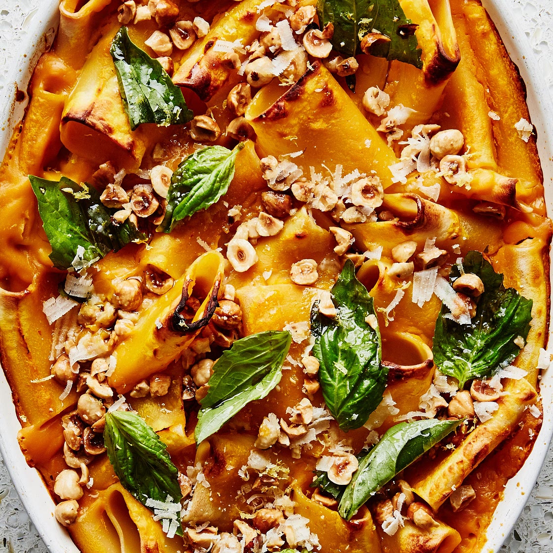 Butternut Squash Baked Pasta
