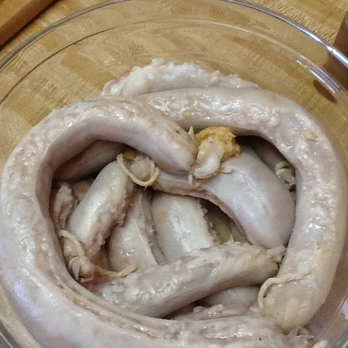 Stuffed Kishka: (Kosher Stuffed Derma)