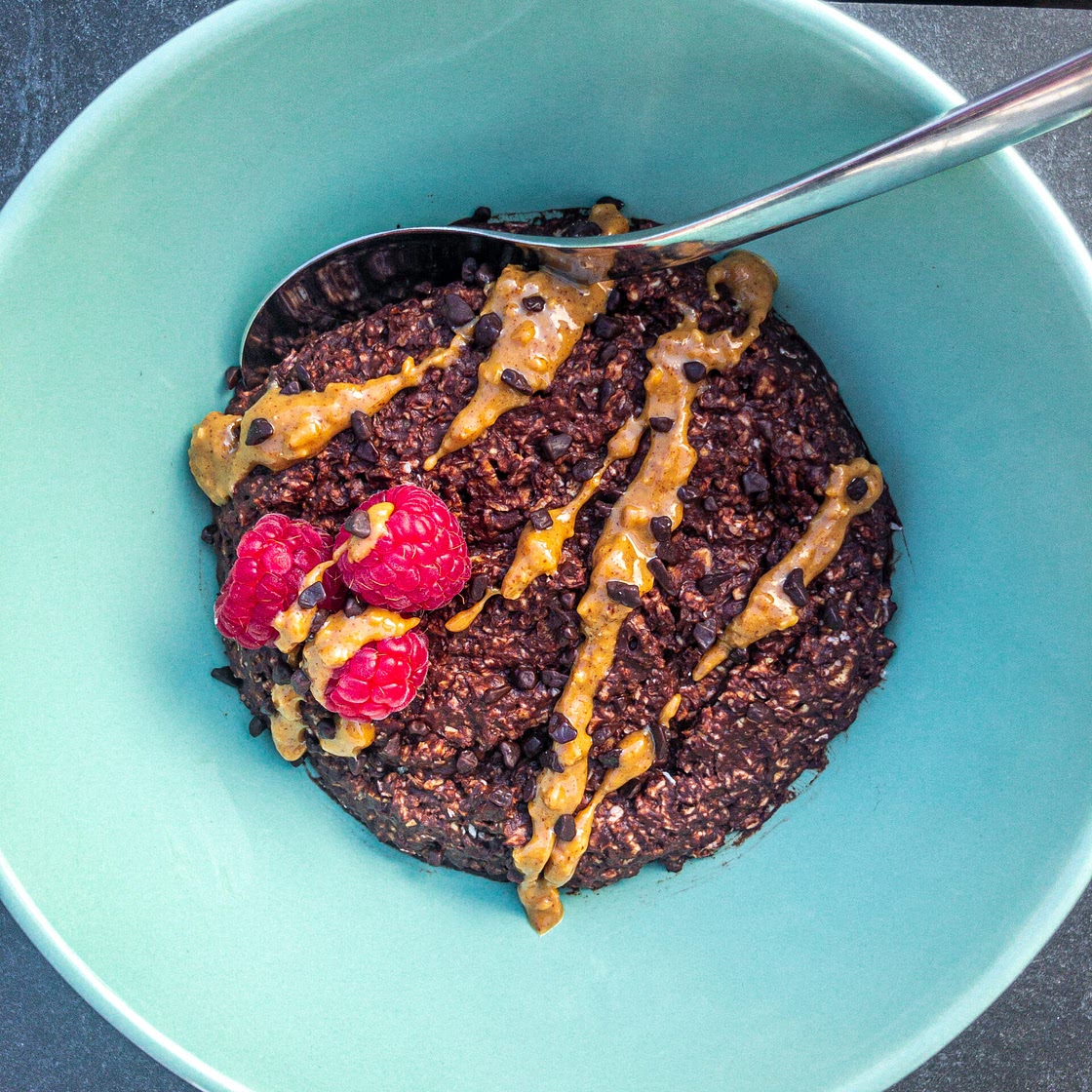 Peanutbutter chocolate overnight oats