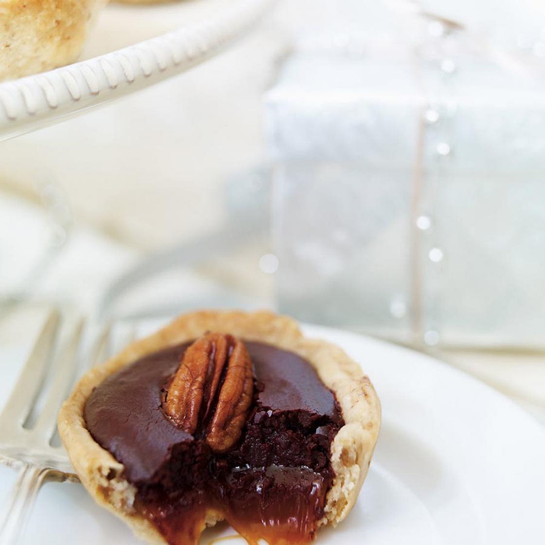 Caramel and Chocolate Tartlets