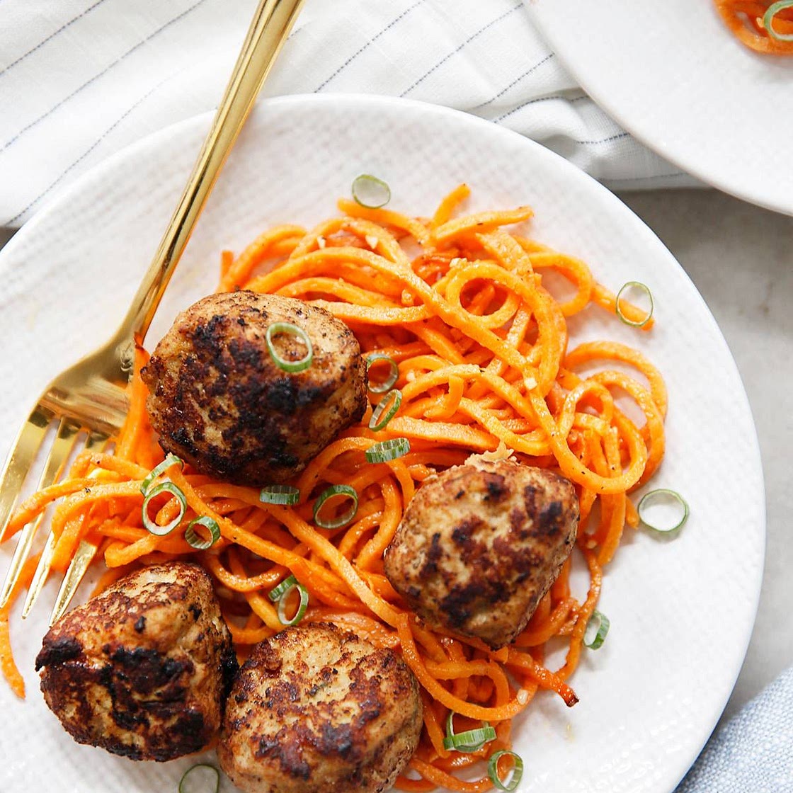 Apple Sage Turkey Meatballs