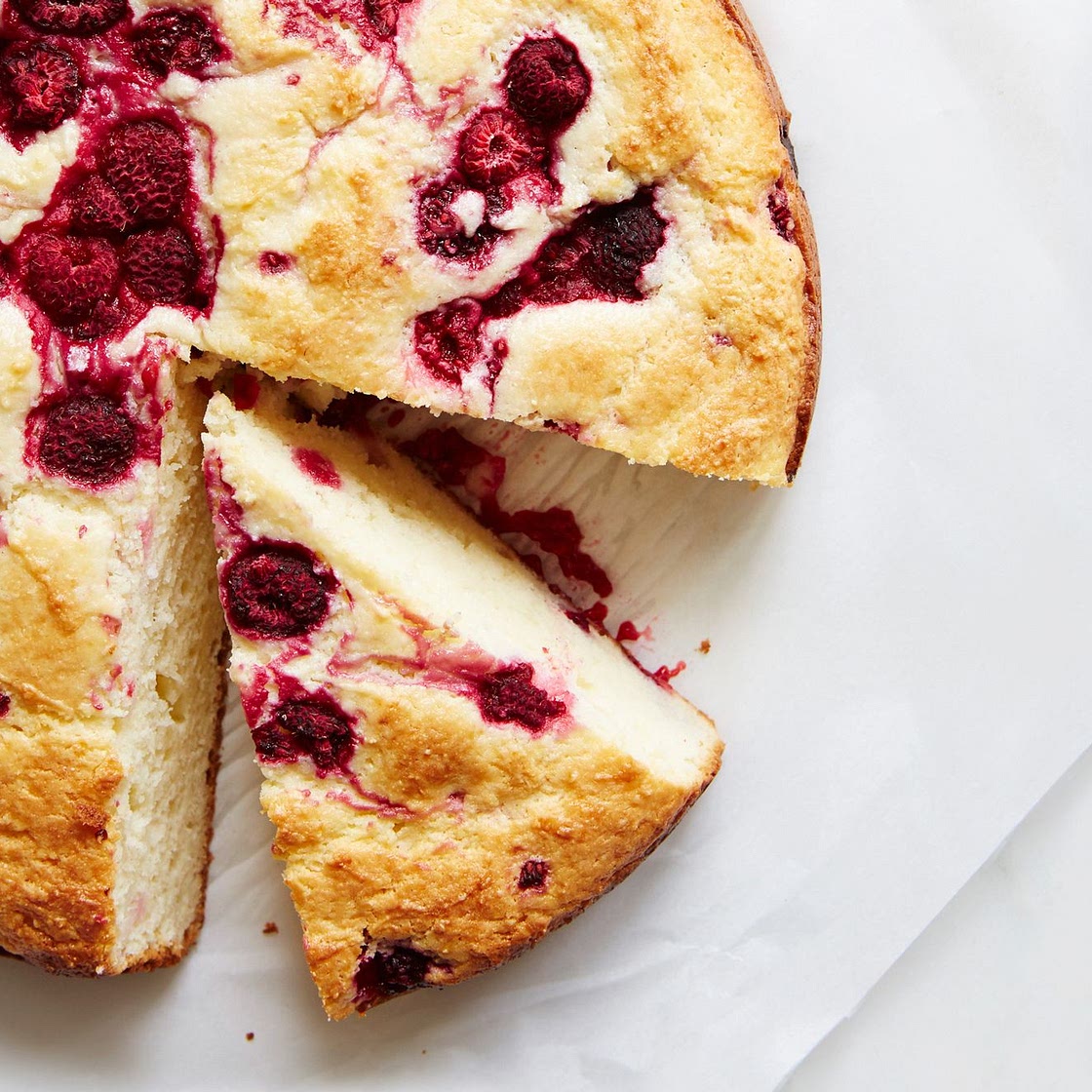 Raspberry-Ricotta Cake