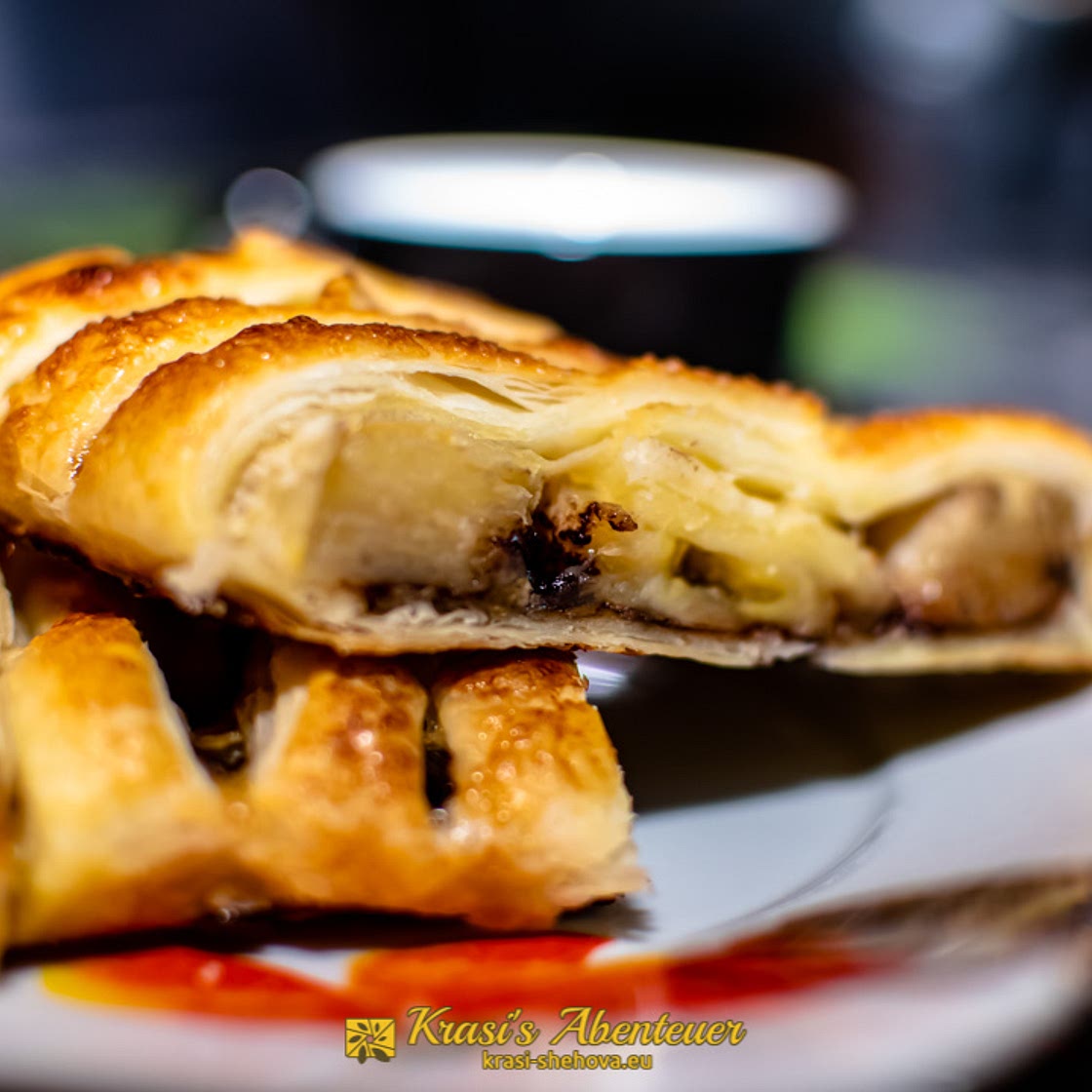 Schoko-Bananen im Blätterteig - 5 Minuten Dessert