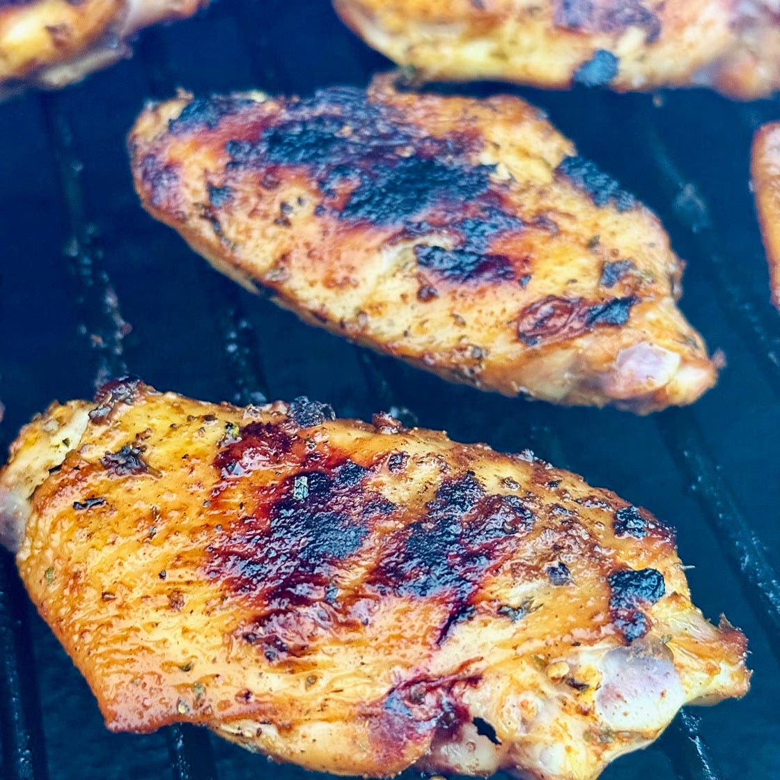 Smoked Citrus Brined Chicken Wings