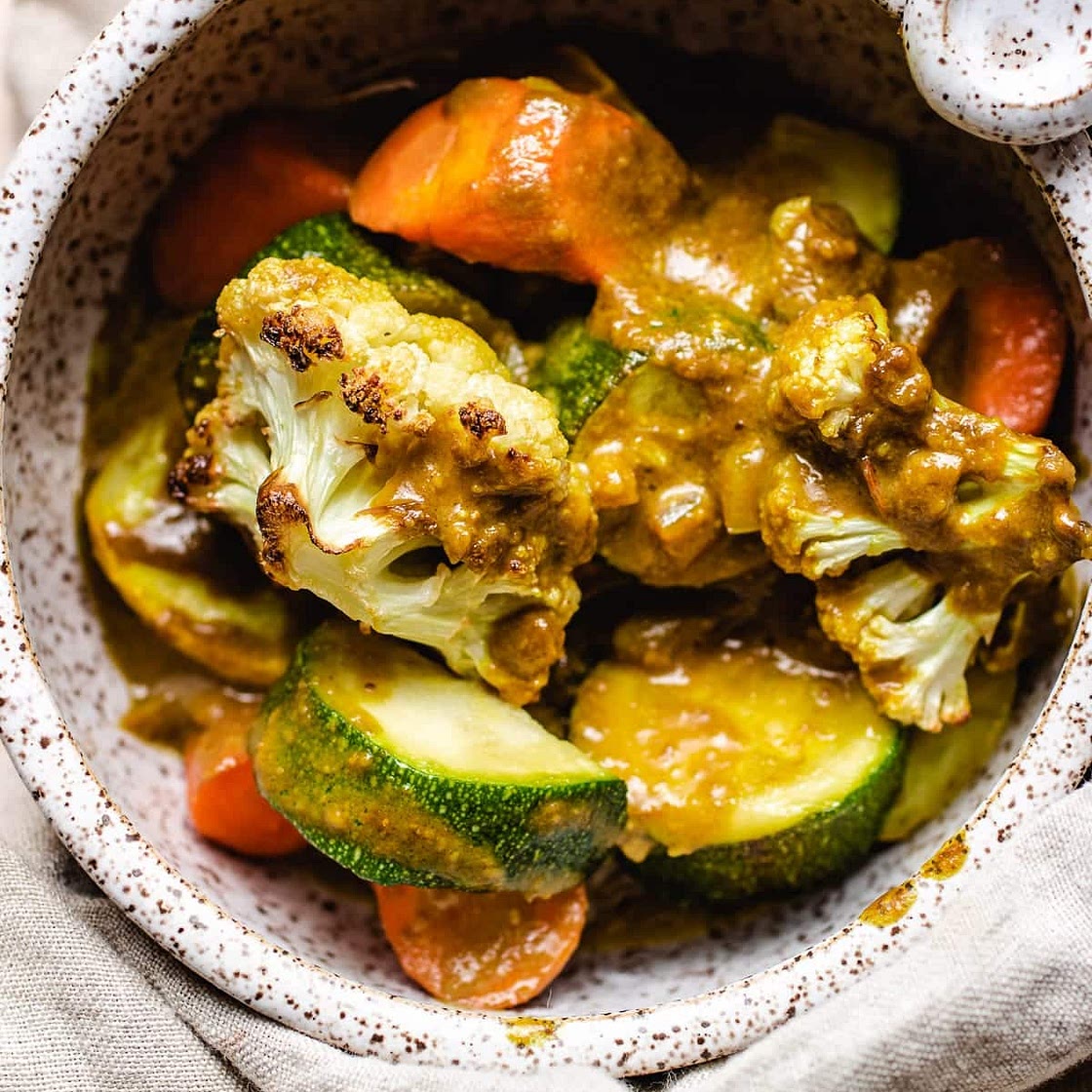 Whole30 Plant-Based Dinner Curry Recipe