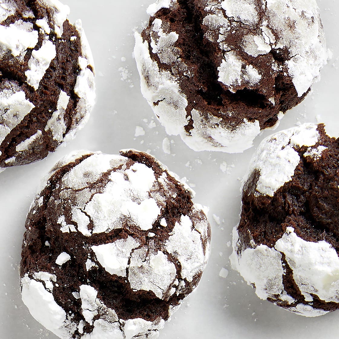 Chocolate Crinkle Cookies