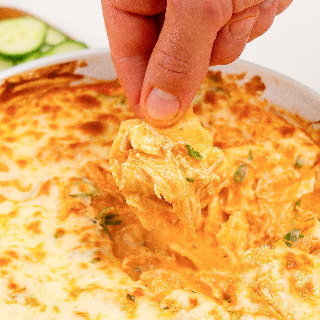 Healthy Buffalo Chicken Dip Recipe