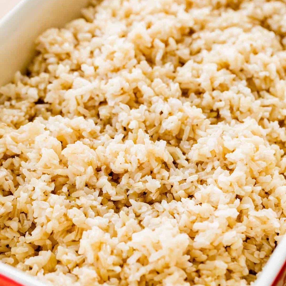 Baked Brown Rice