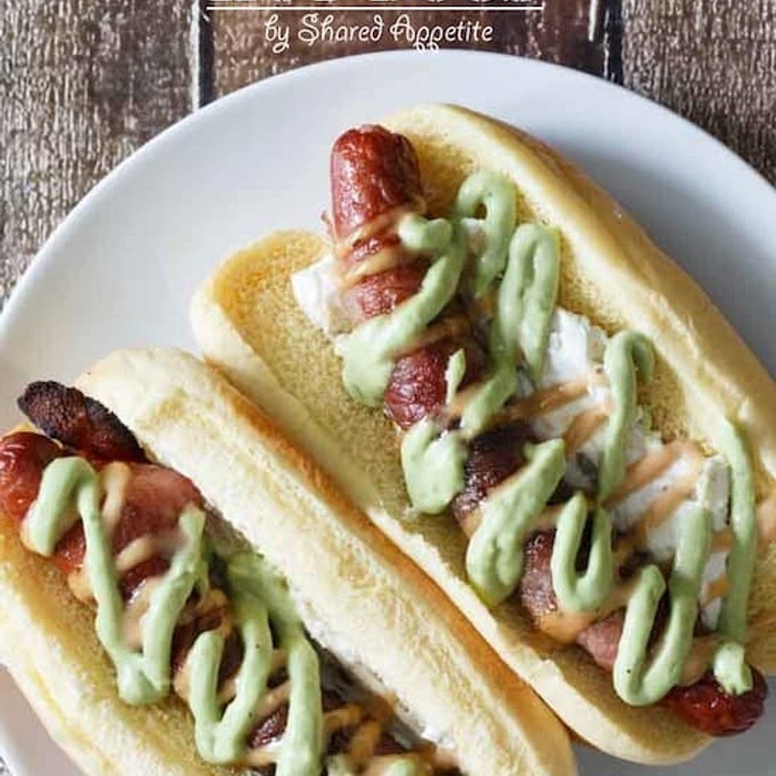 Jalapeno Popper Bacon Wrapped Hot Dog