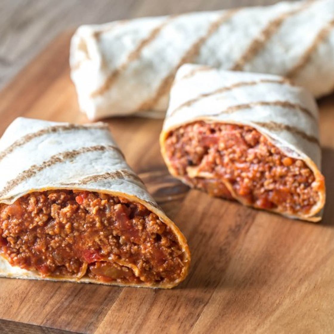 Chili Con Carne Burritos