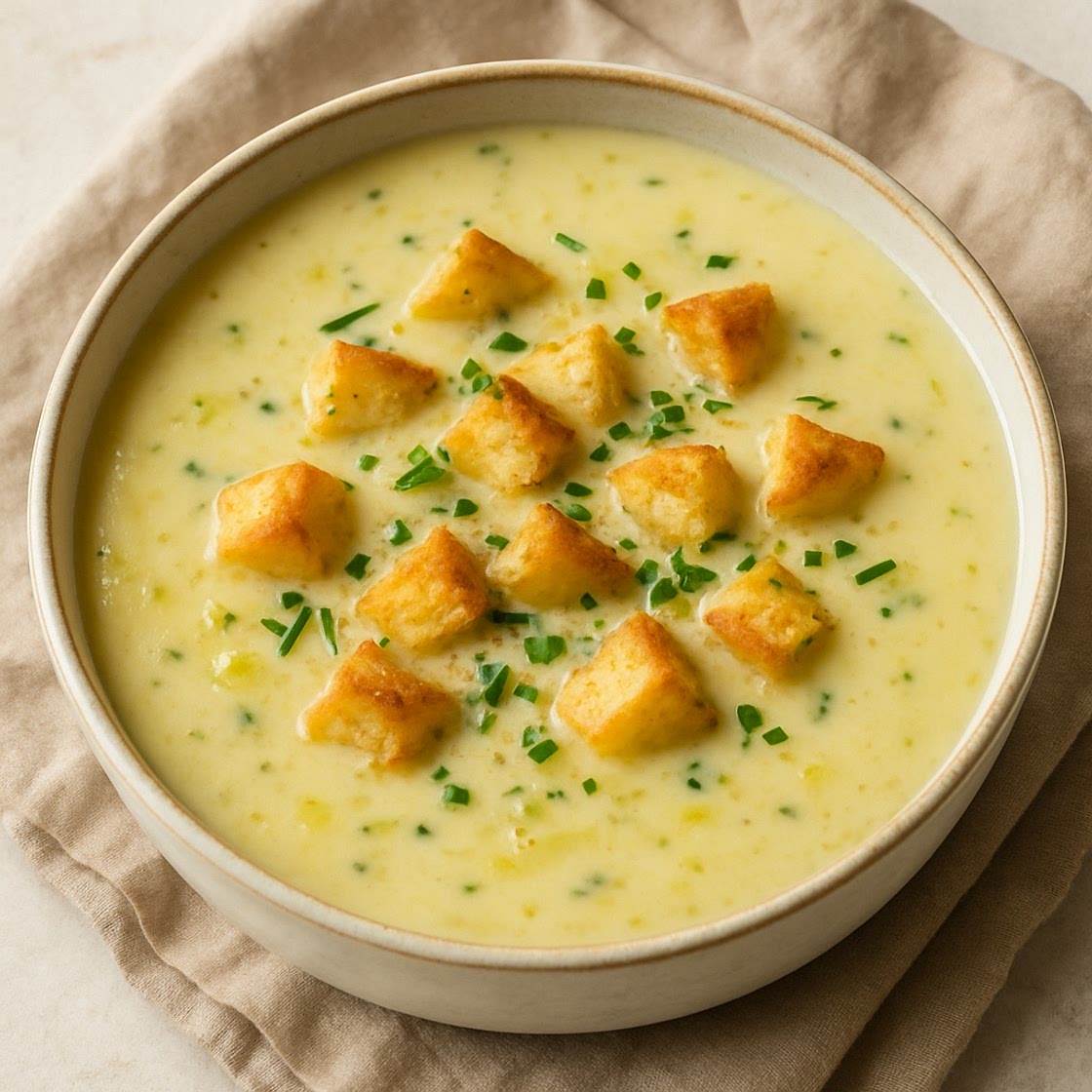 Creamy Potato & Leek Soup