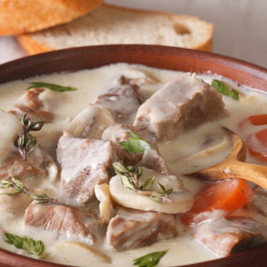 La blanquette de veau de Julie Andrieu