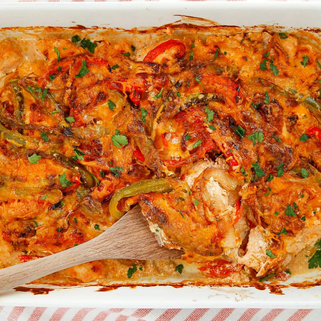 Chicken Fajita Casserole