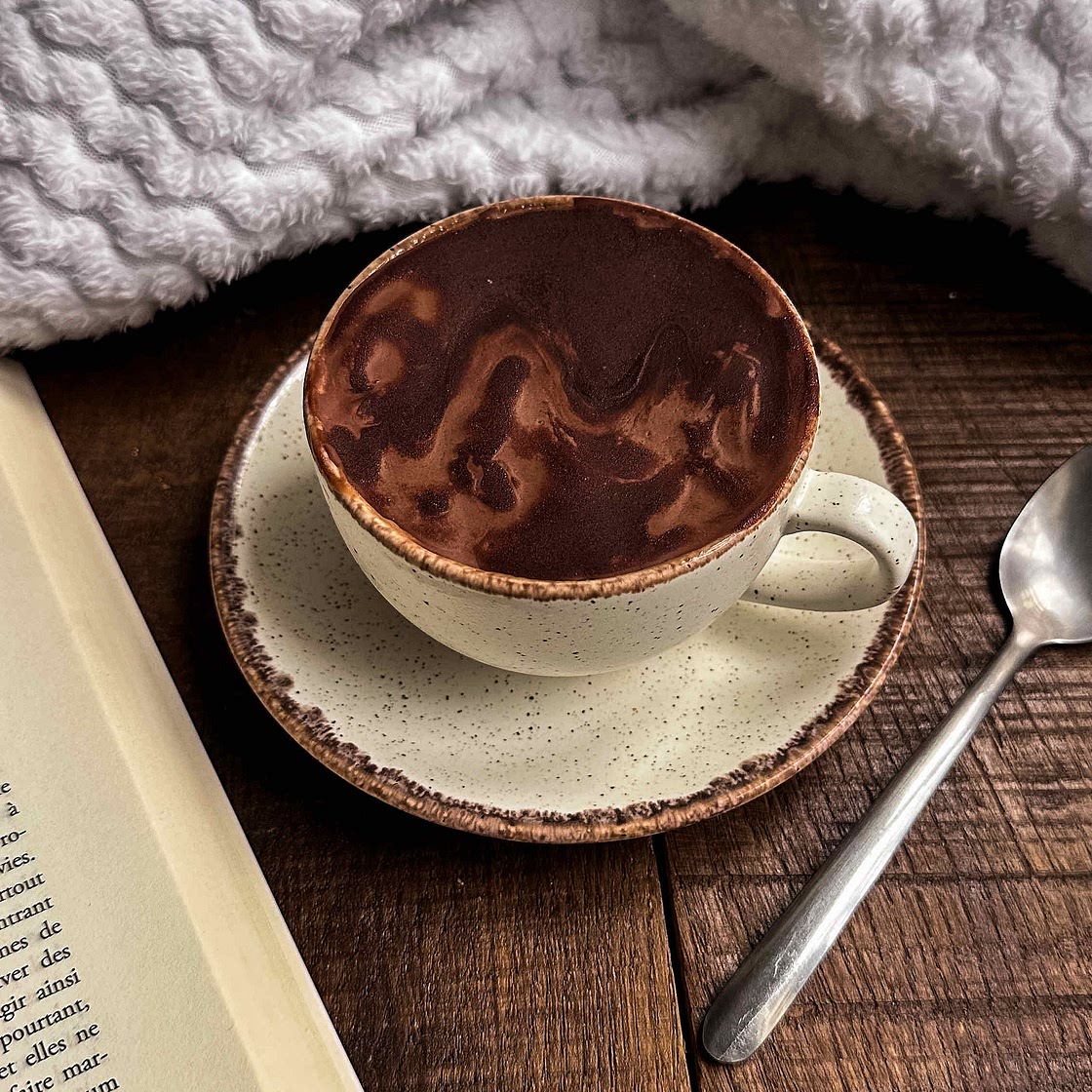 Overnight porridge chocolat