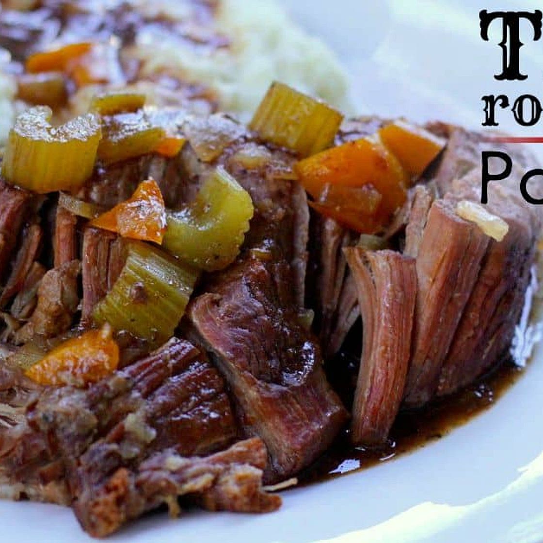 Texas Roadhouse Pot Roast - SLOW COOKER