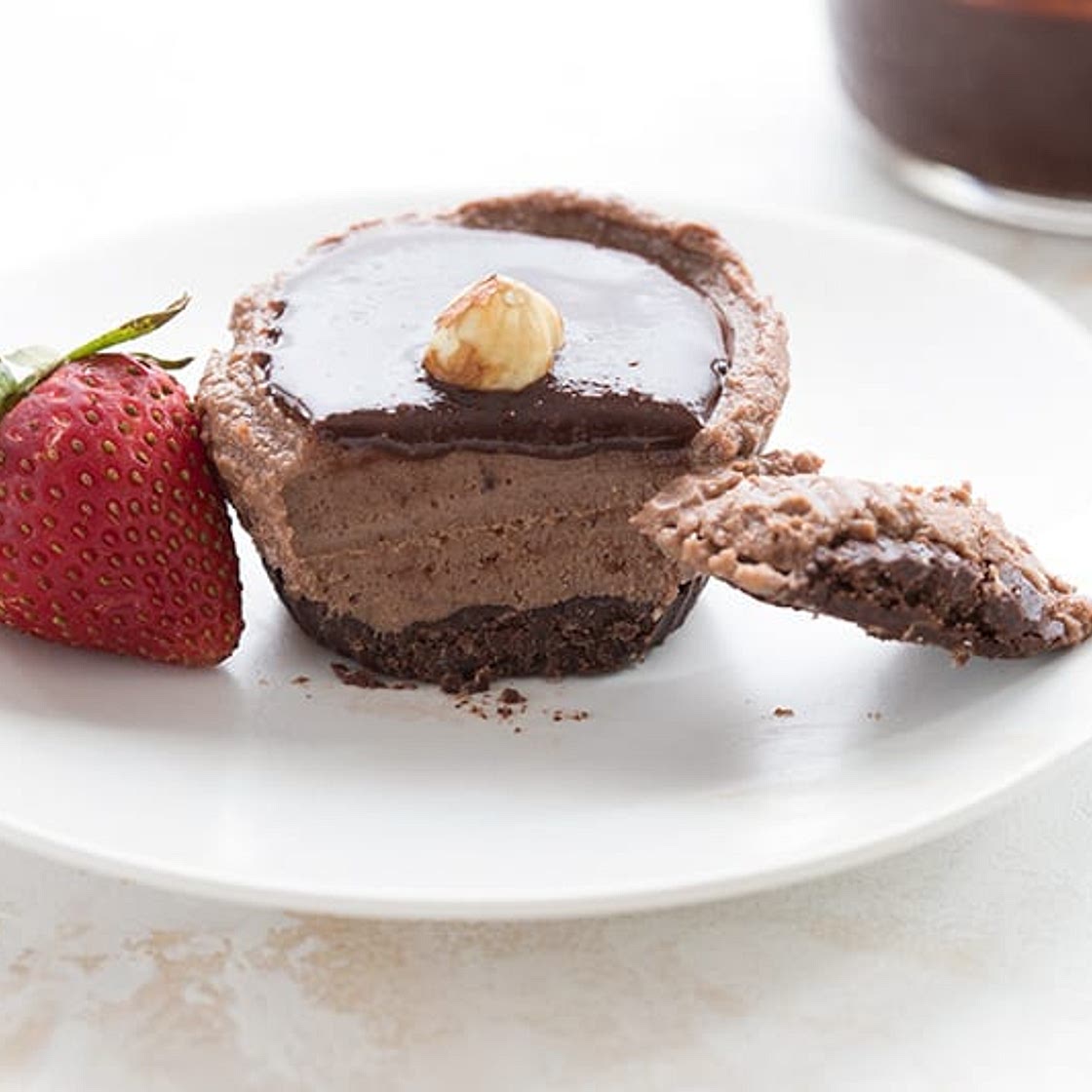 No Bake Nutella Cheesecakes