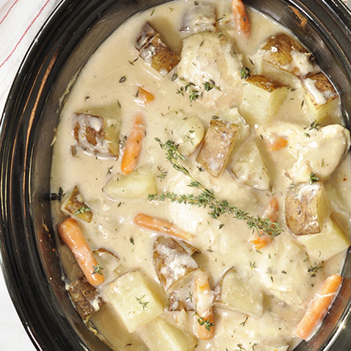 Crock Pot Creamy Ranch Chicken and Potatoes