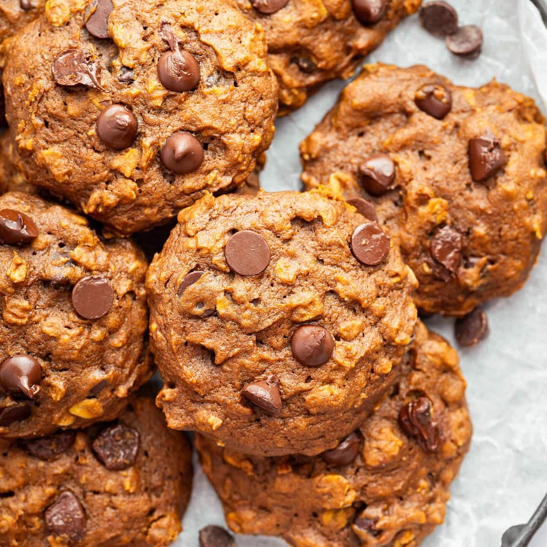 Pumpkin Oatmeal Cookies