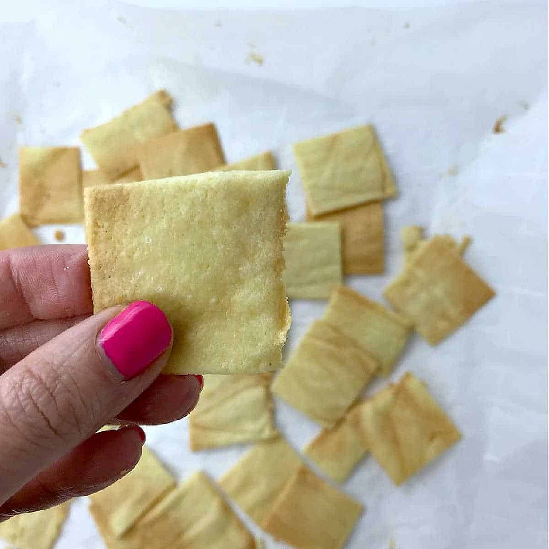 Almond Flour Crackers