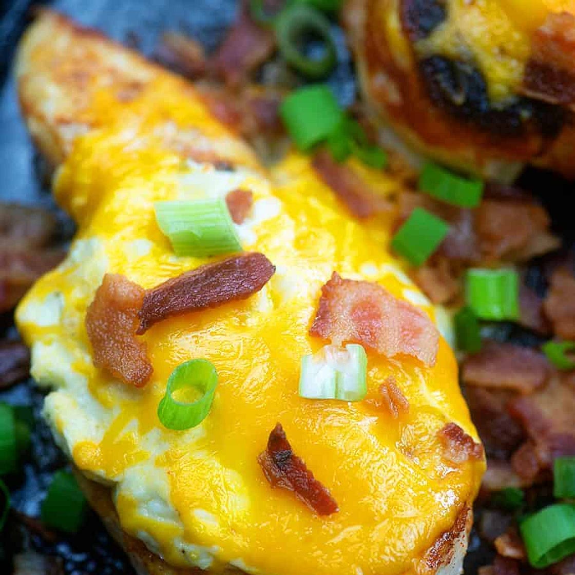 Cheddar Bacon & Ranch Smothered Chicken