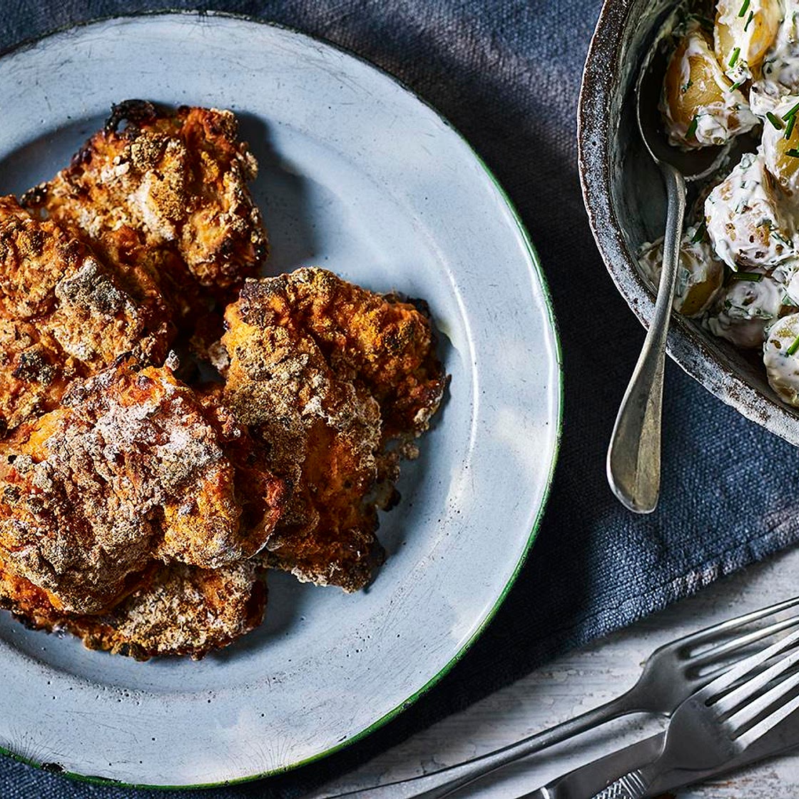 Southern "fried" chicken