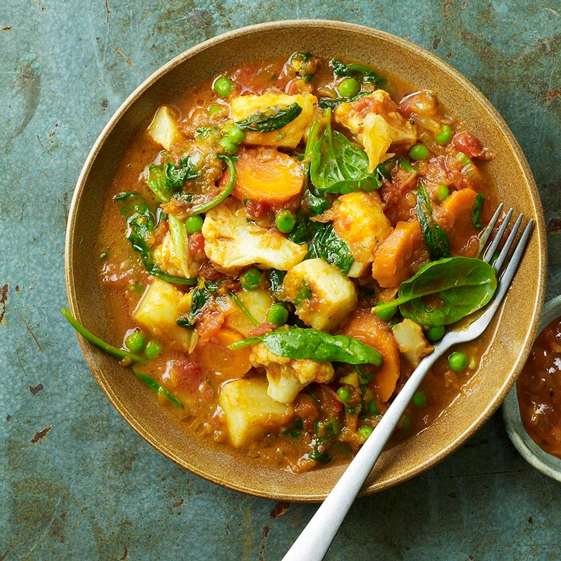 Easy vegetable curry