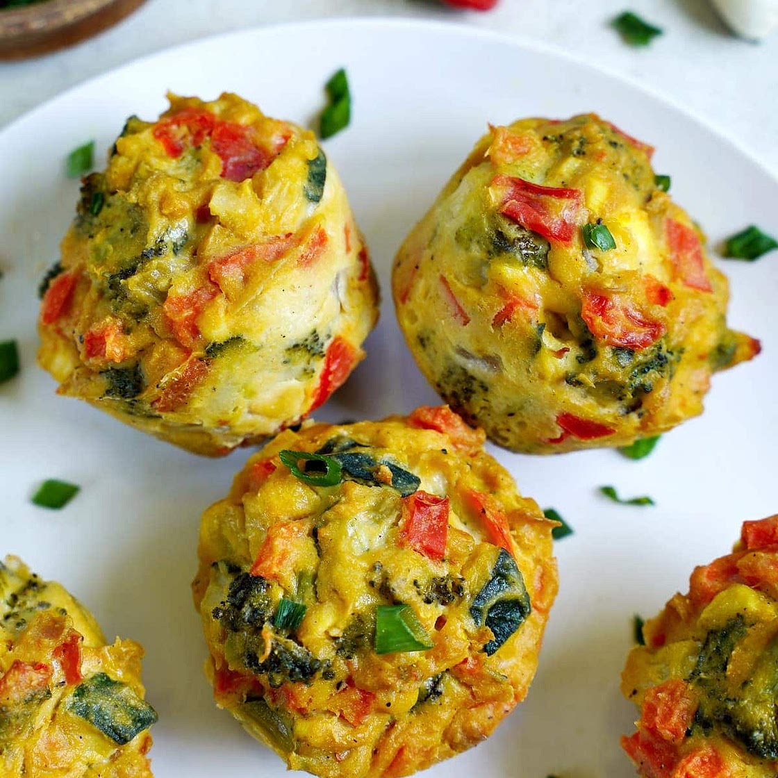 Savory Vegetable Muffins