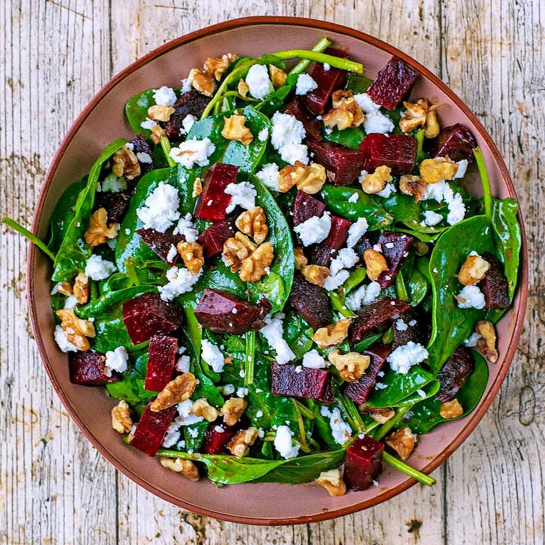 Beetroot and Goat's Cheese Salad