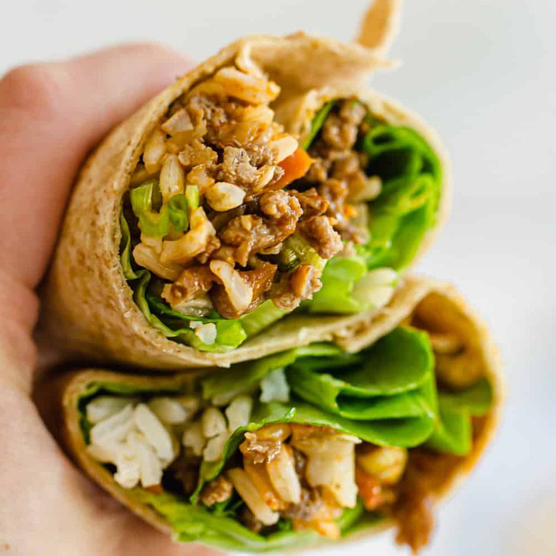Asian Chicken Wraps