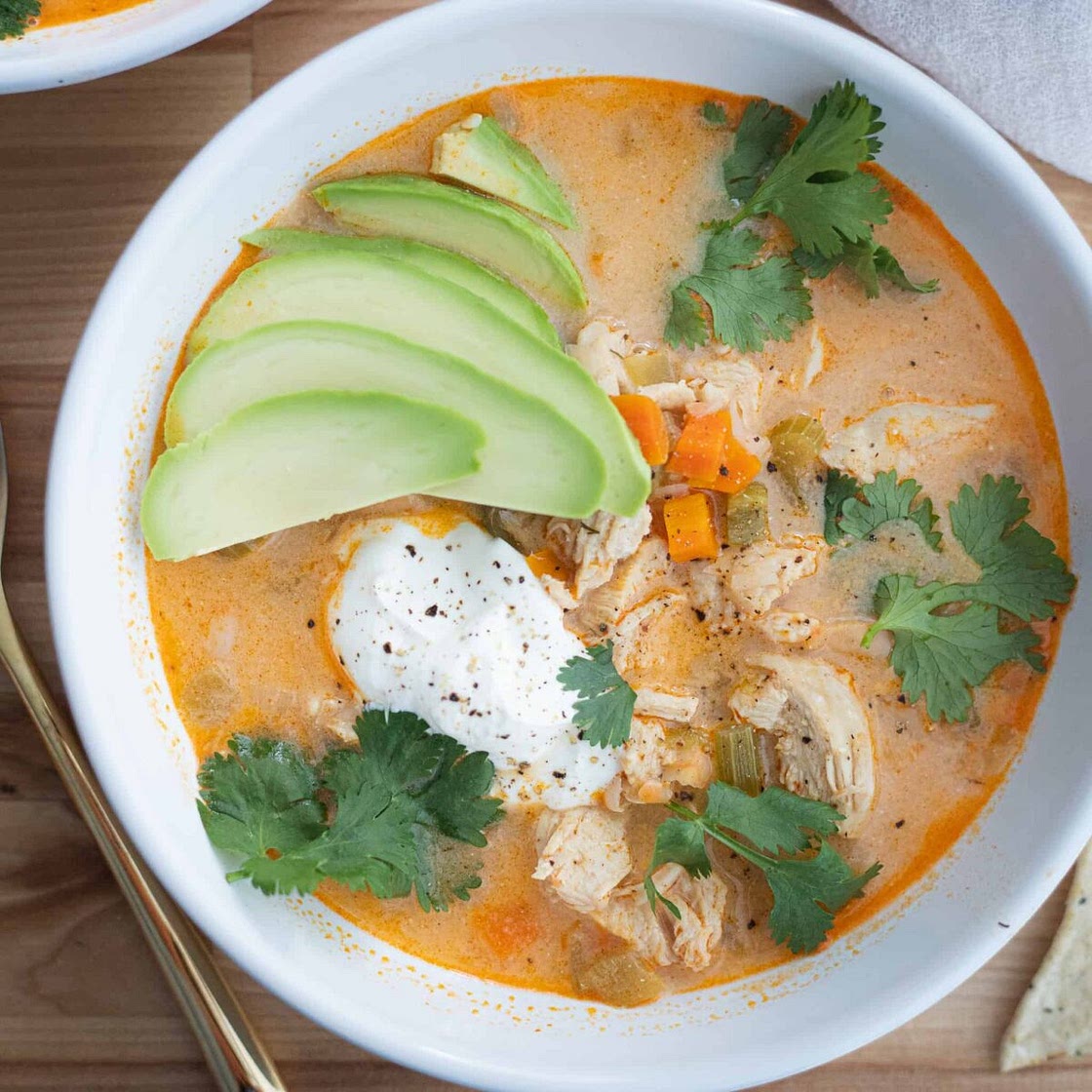 One-Pot Buffalo Chicken Chili