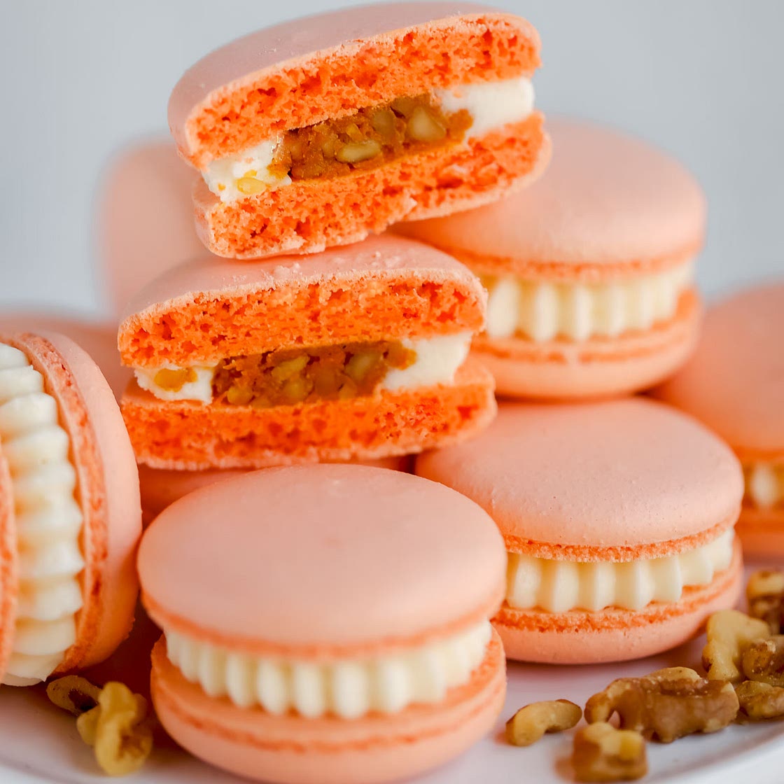 Carrot Cake Macarons