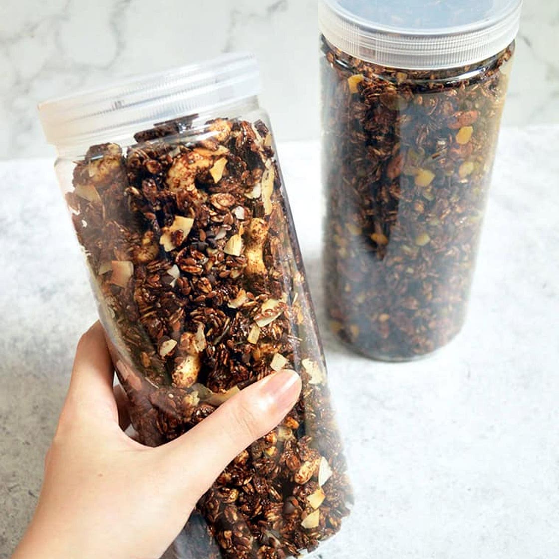 Chocolate Cashew Granola