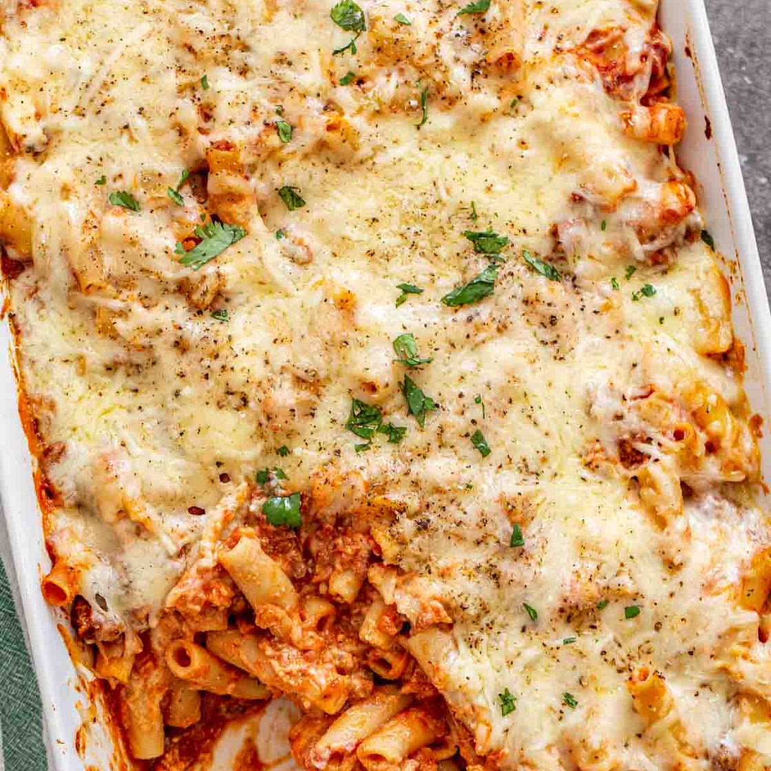Baked Ziti Recipe (with Ricotta)