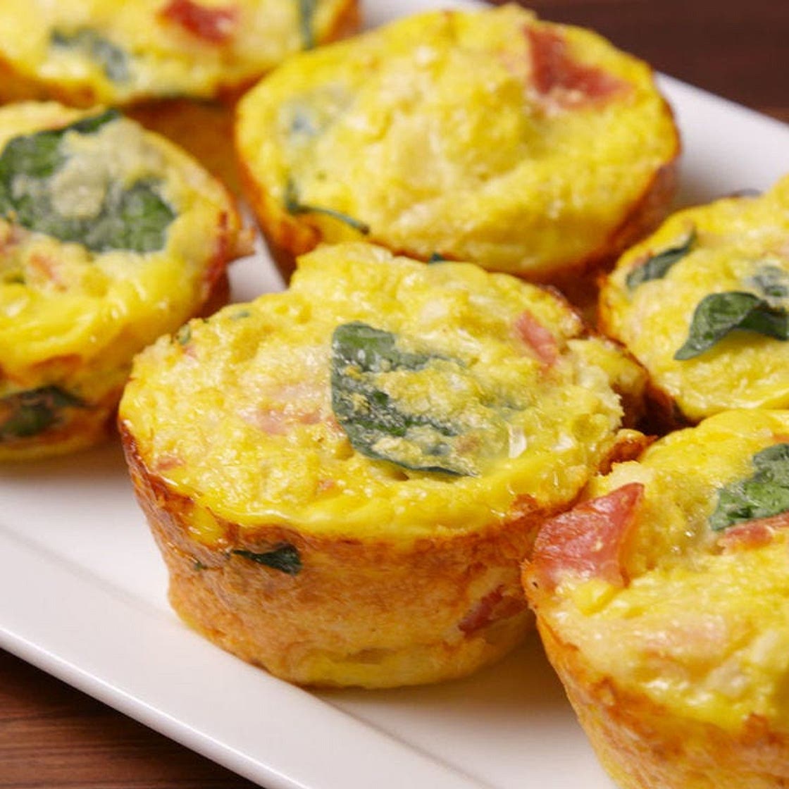 Cauliflower Breakfast Muffins