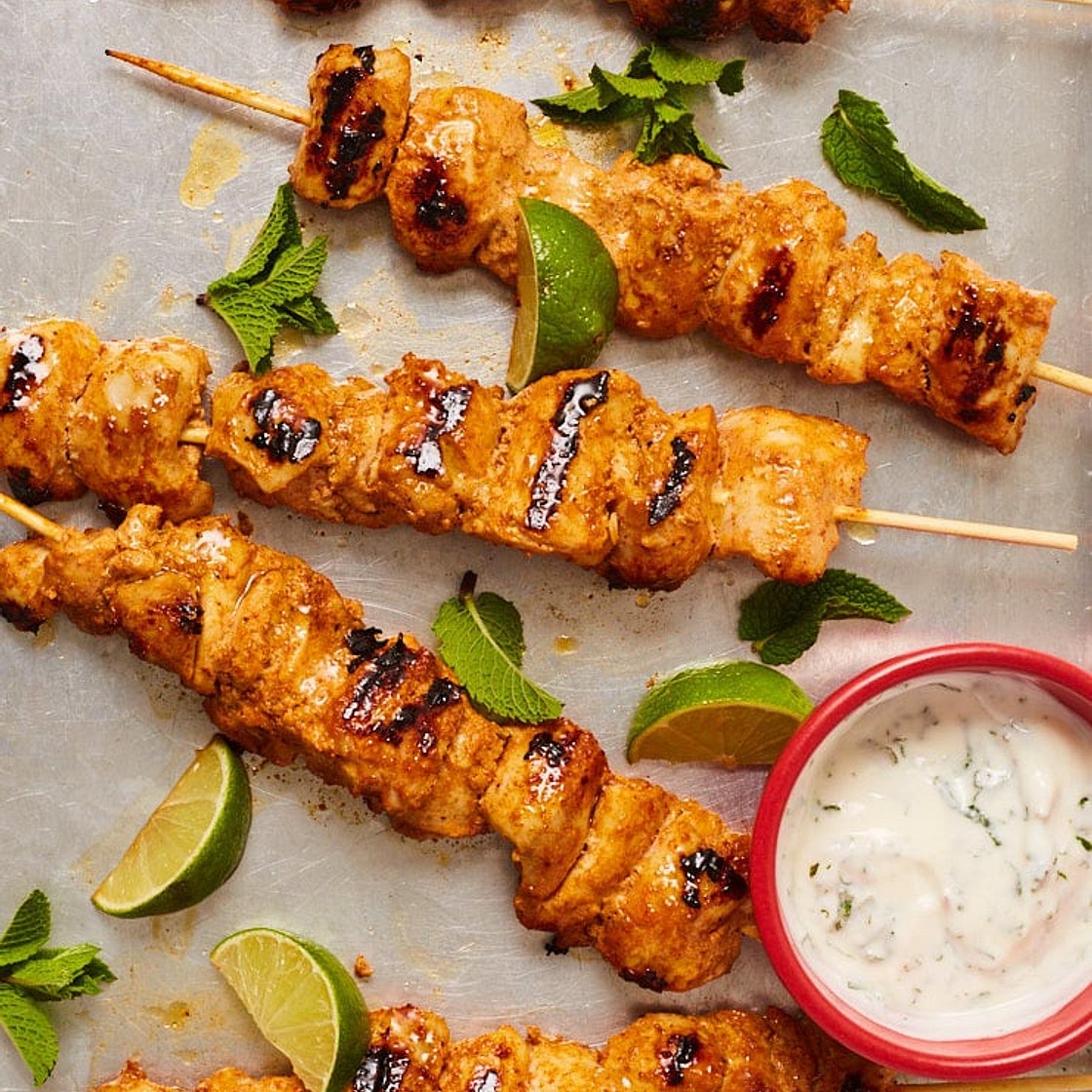 Chicken Tandoori Kebabs | Slimming & Weight Watchers Friendly